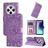 Mobigear Sunflower Xiaomi Redmi 14C Étui Portefeuille - Violet