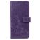 Mobigear Clover OnePlus 6T Étui Portefeuille - Violet