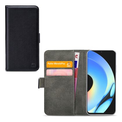 Mobilize Classic Gelly Wallet Realme 10 Pro Étui Portefeuille - Noir