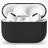 Decoded AirCase Lite Coque Apple AirPods 3 Coque en Silicone Souple - Charcoal Black