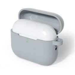 Mobigear Colors Coque Apple AirPods Pro 3 en Silicone Souple - Gris