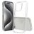 Mobigear Crystal Coque Transparente iPhone 16 Pro Coque arrière Rigide - Transparent