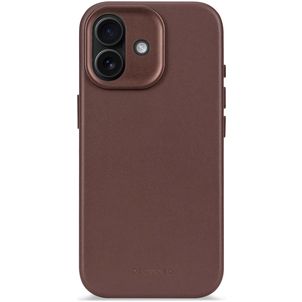 Decoded Coque iPhone 17 Coque arrière en Cuir Véritable Anti-Chocs - Chocolate Brown