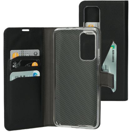 Mobiparts Classic Wallet Xiaomi Mi 10T Pro Étui Portefeuille - Noir