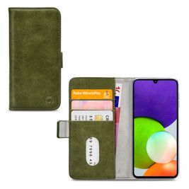 Mobilize Elite Gelly Housse Samsung Galaxy A22 4G Etui Porte-Monnaie - Vert