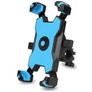 Mobigear PushHold Support Vélo Guidon Pince Universel - Bleu