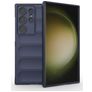 Mobigear Bumpy Coque Samsung Galaxy S24 Ultra Coque arrière en TPU Souple - Dark Blue