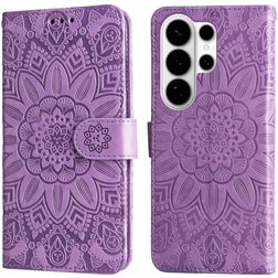 Mobigear Sunflower Housse Samsung Galaxy S26 Ultra Etui Porte-Monnaie - Violet