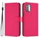 Mobigear Urban Wallet Nokia G42 Étui Portefeuille - Rouge