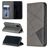 Mobigear Rhombus Magnetic Leather Wallet Case Gray Apple iPhone 11