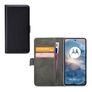 Mobilize Classic Gelly Wallet Housse Motorola Moto G24 Etui Porte-Monnaie - Noir