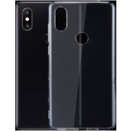 Mobigear Ultra Thin Coque Transparente Xiaomi Mi Mix 2s Coque arrière en TPU Souple Extra-fin - Transparent