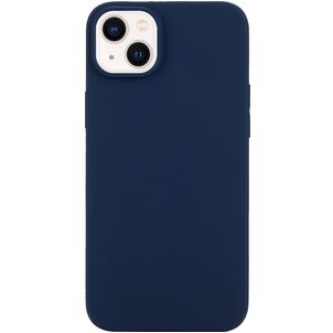 Mobigear Colors Coque iPhone 14 Plus Coque arrière en TPU Souple - Bleu Marin