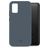 Mobilize Rubber Gelly Coque Samsung Galaxy A02s Coque arrière en TPU Souple - Matt Blue