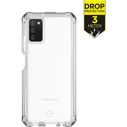 ITSKINS SpectrumClear Transparent Samsung Galaxy A02s TPU souple Coque arrière Antichoc - Transparent