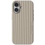 Nudient Bold Coque iPhone 17 MagSafe Coque arrière Rigide - Linen Beige