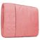 Mobigear Denim Zipper Pochette Ordinateur portable 15 - 16 Pouces Housse ordinateur - Magenta