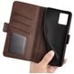 Mobigear Slim Magnet Housse OPPO Reno 7 4G Etui Porte-Monnaie - Marron