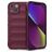 Mobigear Bumpy Coque iPhone 14 Coque arrière en TPU Souple - Bordeaux