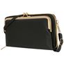 Antonio Fonzo Crossbody Clutch Snap Sac Téléphone - Large - Noir