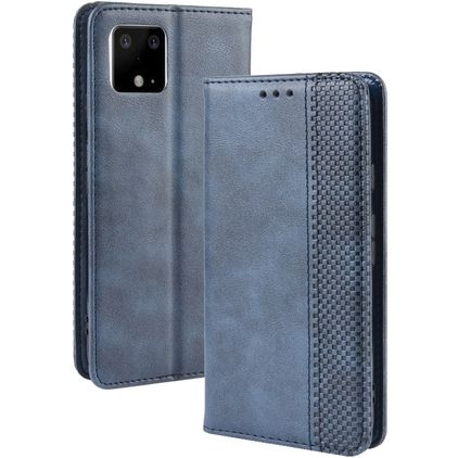 Mobigear Sensation Housse Google Pixel 4 Etui Porte-Monnaie - Bleu