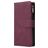 Mobigear Zipper Housse OnePlus 8 Pro Etui Porte-Monnaie - Rouge
