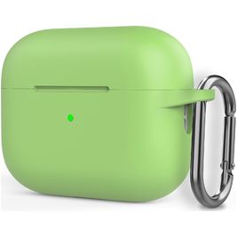 Mobigear Classic Coque Apple AirPods Pro 2 Coque en Silicone Souple - Vert