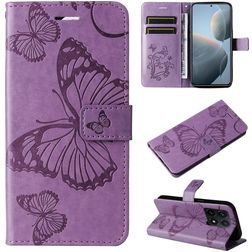 Mobigear Butterfly Housse Xiaomi 14T Etui Porte-Monnaie - Violet