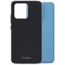 Mobilize Rubber Gelly Coque Motorola Moto G17 Coque arrière en TPU Souple - Noir