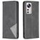 Mobigear Rhombus slim Housse Xiaomi 12 Lite Etui - Noir