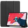 Mobigear Tri-Fold Gel Coque iPad Pro 11 Pouces (2022) Etui en TPU,Similicuir + Porte-crayon - Noir