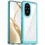 Mobigear Crystal Coque HONOR 200 Coque arrière Rigide - Bleu