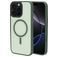 Mobiparts Hardcover iPhone 16 Pro Max MagSafe Plastique rigide Coque arrière - Satin Green