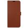 Valenta Gel Skin Housse Samsung Galaxy A13 4G Etui en Cuir Véritable Porte-Monnaie - Marron