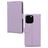 Mobilize Premium Gelly Housse iPhone 16 Pro Max Etui Porte-Monnaie - Violet