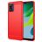 Mobigear Brushed Slim Coque Motorola Moto E13 Coque arrière en TPU Souple - Rouge