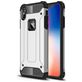 Mobigear Outdoor Coque iPhone XS Max Coque arrière Rigide Anti-Chocs - Argent