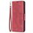 Mobigear Excellent Housse Nokia 1.4 Etui Porte-Monnaie - Rouge