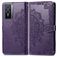 Mobigear Mandala Housse Vivo Y76 Etui Porte-Monnaie - Violet