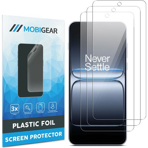 Mobigear OnePlus Nord 5 Protection d'écran Film - Compatible Coque (Lot de 3)