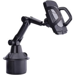 Mobigear Support voiture Porte-gobelet Pince - Universel - Noir