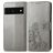 Mobigear Clover Housse Google Pixel 7 Etui Porte-Monnaie - Gris