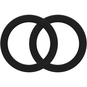Mobilize Magnet Ring Anneau MagSafe pour iPhone - Noir (Lot de 2)