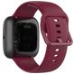 Mobigear Sport Buckle Bracelet Silicone Fitbit Versa 2 Fermeture boucle ardillon - Rouge