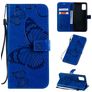 Mobigear Butterfly Samsung Galaxy A71 Étui Portefeuille - Bleu