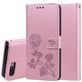 Mobigear Roses Housse HONOR 10 Lite Etui Porte-Monnaie - Rose doré
