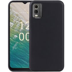 Mobigear Basics Coque Nokia C32 Coque arrière en TPU Souple - Noir