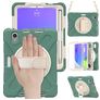 Mobigear SureGrip XGuard Coque iPad Mini 6 (2021) Coque arrière en Plastique rigide,Silicone + Porte-crayon + Bandoulière + Support Amovible - Vert