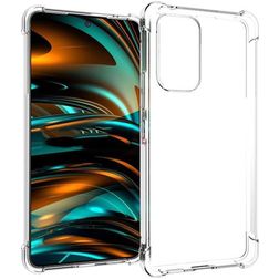 Mobigear Cushion Coque Transparente Samsung Galaxy A53 Coque arrière en TPU Souple Anti-Chocs - Transparent