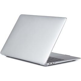 Mobigear Metallic MacBook Air 13 Pouces (2018-2020) Coque - Argent - Model A1932 / A2179 / A2337